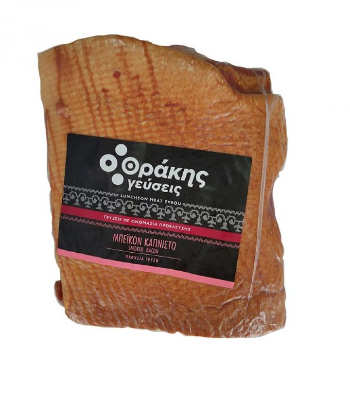 SMOKED BACON BLOCK THRACE 1Kg