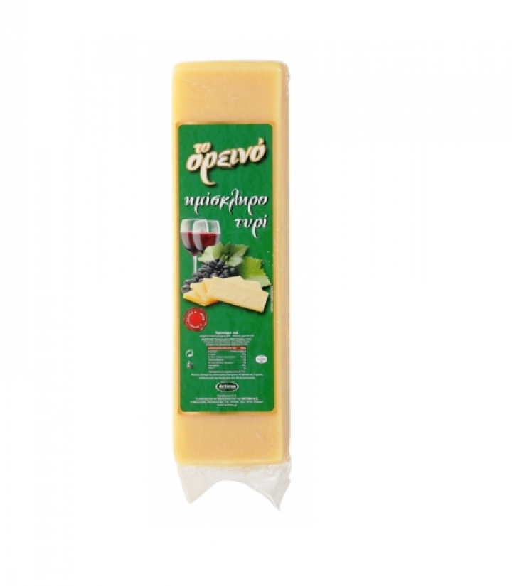 SEMI-HARD CHEESE BLOCK OREINO 2,5Kg