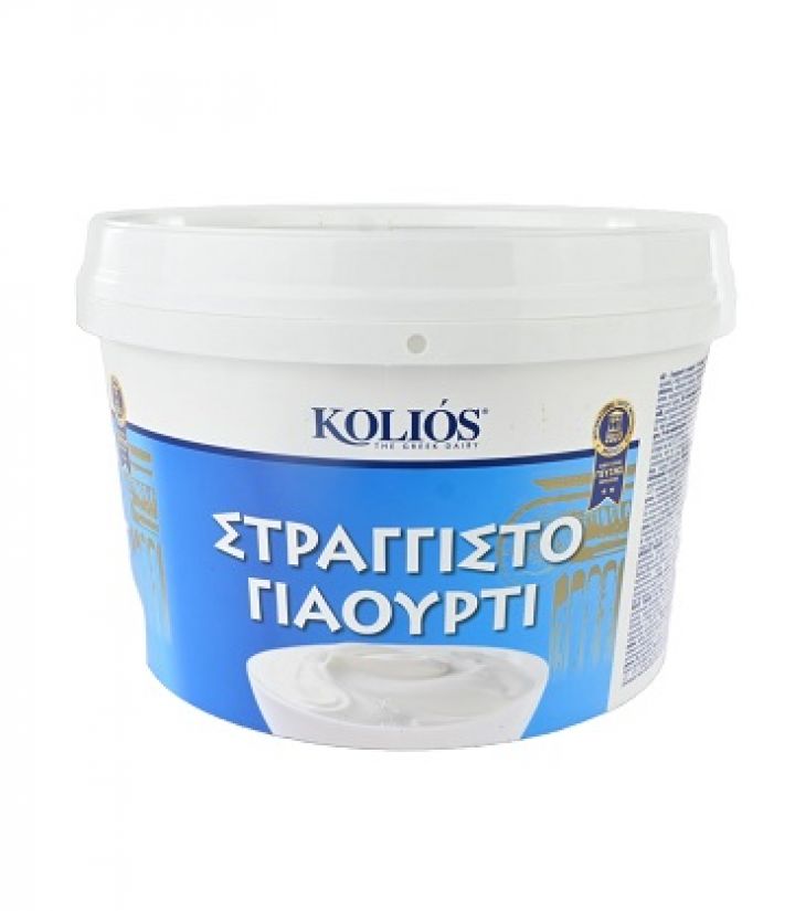 ΓΙΑΟΥΡΤΙ 5% ΣΤΡΑΓΓΙΣΤΟ KOLIOS 5Kg