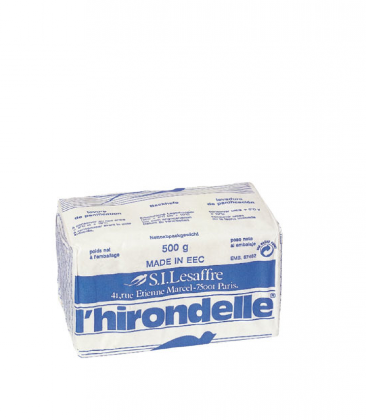 FRESH YEAST L'HIRONDELLE 500gr