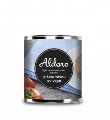 TUNA FILLET IN WATER ALDORO 1,7Kg