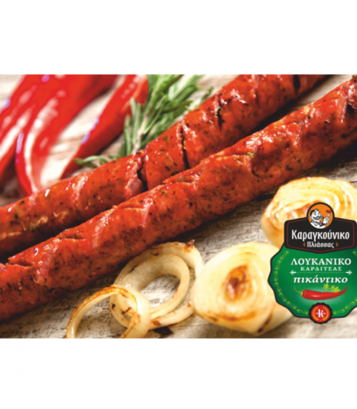 SPICY PORK SAUSAGE KARDITSA 500gr