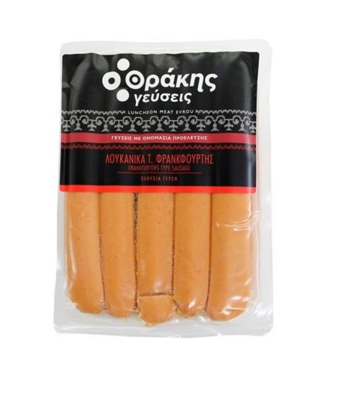 FRANKFURT SAUSAGES (22-18) THRACE 1Kg