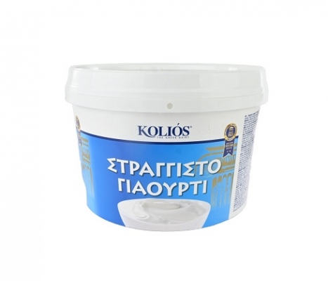 ΓΙΑΟΥΡΤΙ 5% ΣΤΡΑΓΓΙΣΤΟ KOLIOS 5Kg