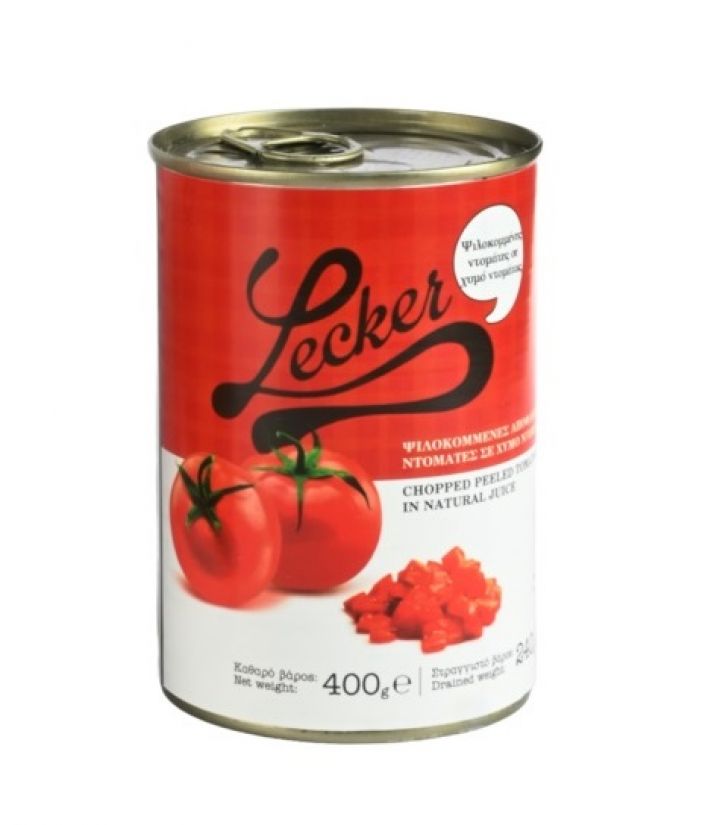 CHOPPED TOMATOES LECKER 400gr