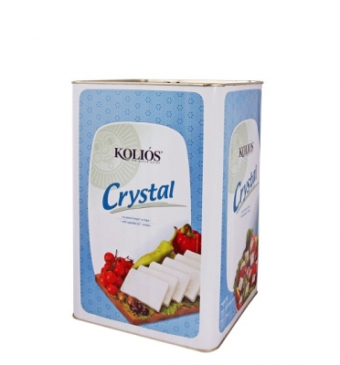 ΛΕΥΚΟ ΤΥΡΙ CRYSTAL ΣΕ ΔΟΧΕΙΟ ΚΟΛΙΟΣ 16Kg 