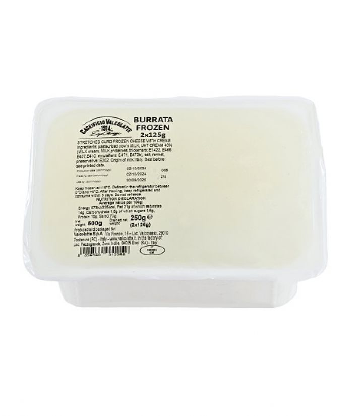 BURRATA FROZEN CASEIFICIO VALCOLATTE 2x125g