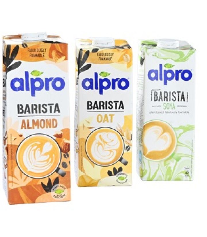 ΡΟΦΗΜΑΤΑ BARISTA ALPRO (ΑΜΥΓΔΑΛΟ-ΒΡΩΜΗ-ΣΟΓΙΑ) 1Lt