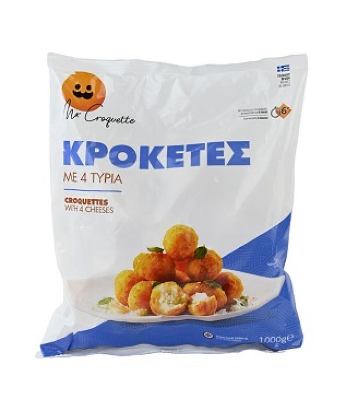 ΚΡΟΚΕΤΕΣ ΜΕ 4 ΤΥΡΙΑ Mr.CROQUETTE 1Kg
