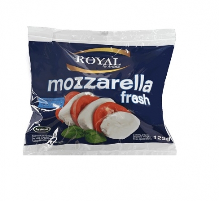 MOZZARELA ΦΡΕΣΚΙΑ ΣΕ ΝΕΡΟ ROYAL 125gr 