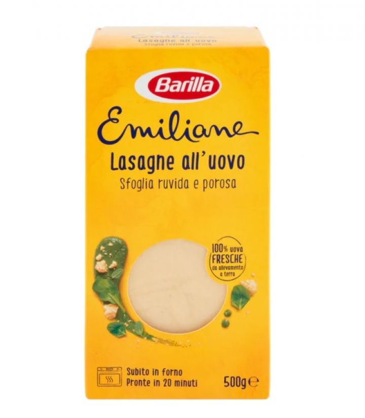 BARILLA LASAGNE AL'UOVO 500gr