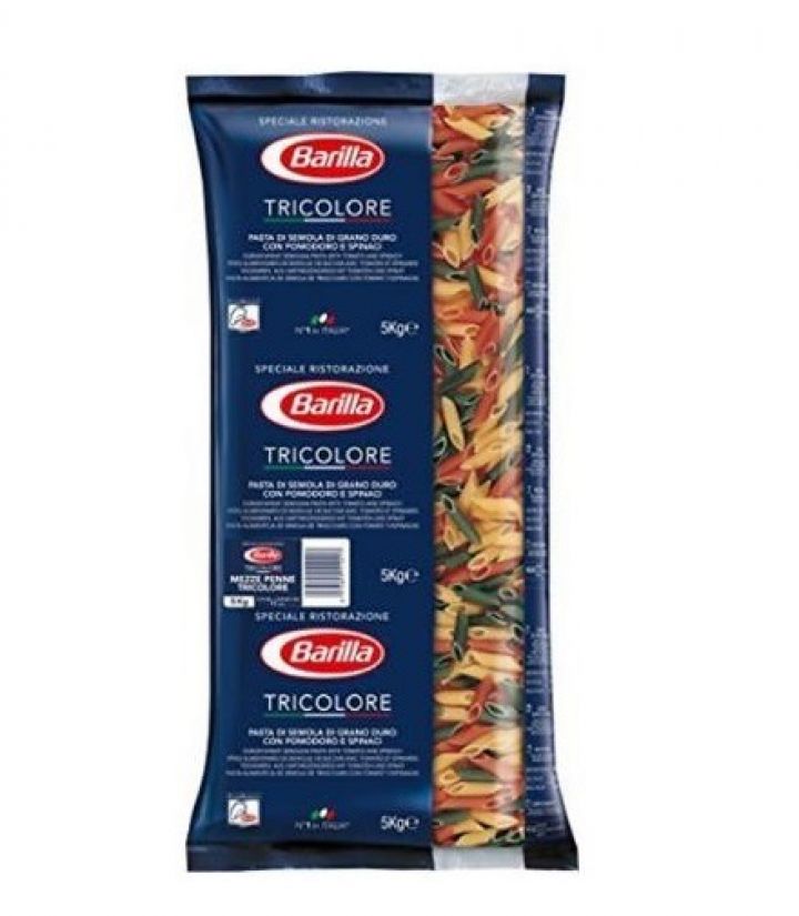 BARILLA PENNE TRICOLORE 5Kg