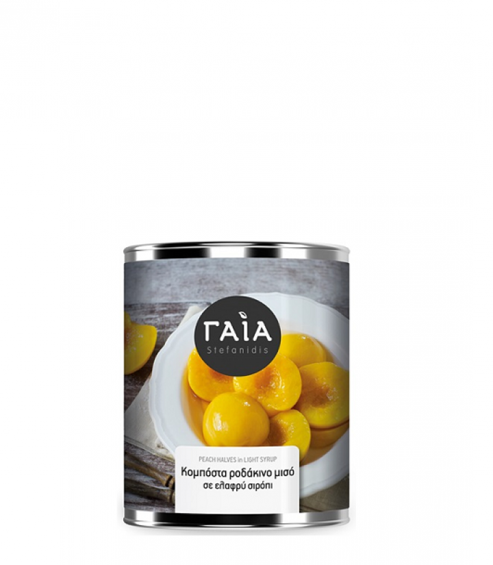 PEACH HALVES GAIA 1Kg