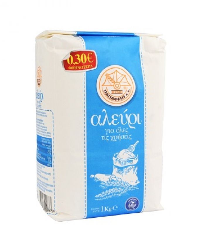 ΑΛΕΥΡΙ Γ.Ο.Χ. ΠΑΠΑΦΙΛΗ 1Kg