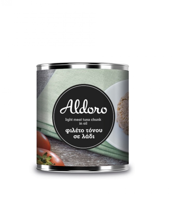 TUNA FILLET IN OIL ALDORO 1,8Kg