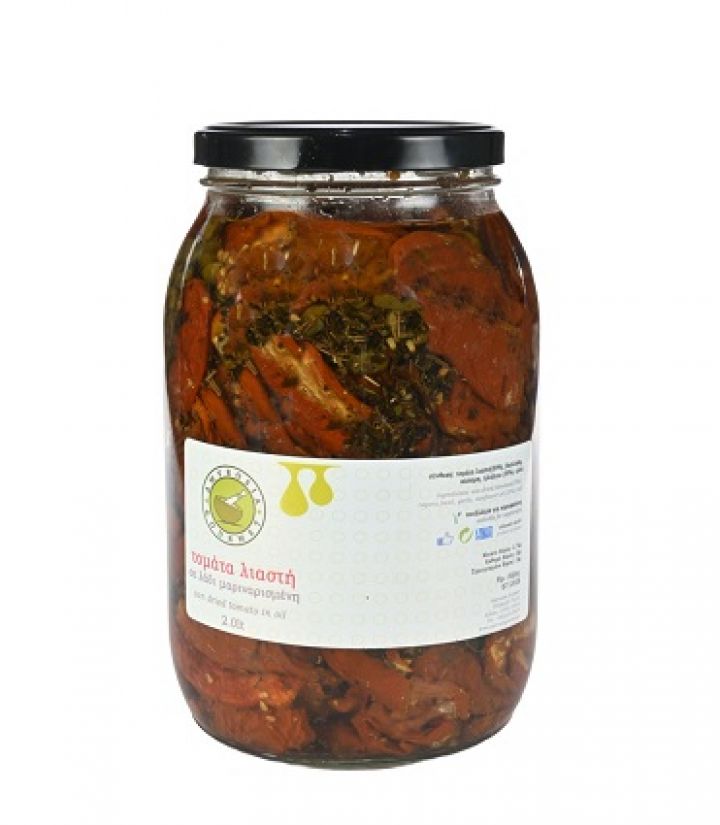 ΤΟΜΑΤΑ ΛΙΑΣΤΗ ΜΑΡΙΝΑΡΙΣΜΕΝΗ ΣΕ ΛΑΔΙ AMVROSIA GOURMET 1Kg