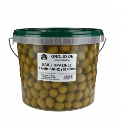 ΕΛΙΕΣ ΠΡΑΣΙΝΕΣ JUMBO GROLIO 5Kg