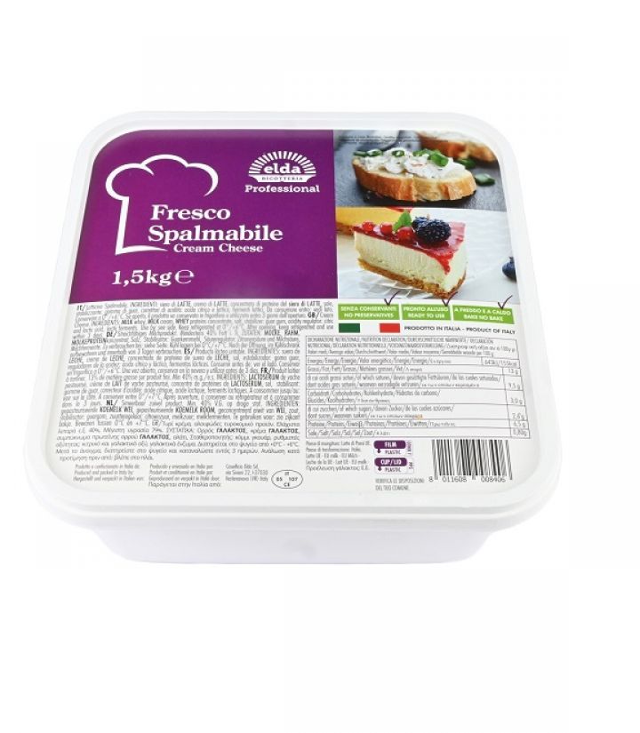 ΦΡΕΣΚΟ ΤΥΡΙ ΚΡΕΜΑ ΙΤΑΛΙΑΣ ELDA 1,5Kg