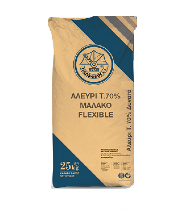 ΑΛΕΥΡΙ Τ.70% ΜΑΛΑΚΟ Μ.ΠΑΠΑΦΙΛΗ 25Kg