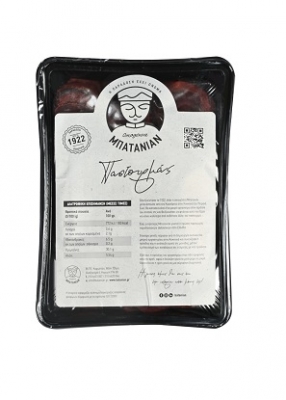 ΠΑΣΤΟΥΡΜΑΣ ΣΕ ΦΕΤΕΣ ΜΠΑΤΑΝΙΑΝ 500gr 