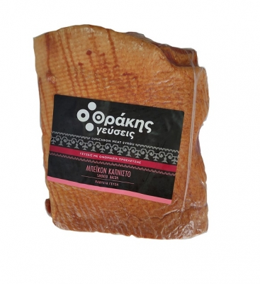 SMOKED BACON BLOCK THRACE 1Kg