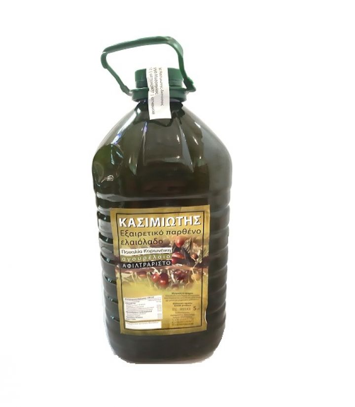 OLIVE OIL EXTRA VIRGIN KASIMIOTIS 5Lt