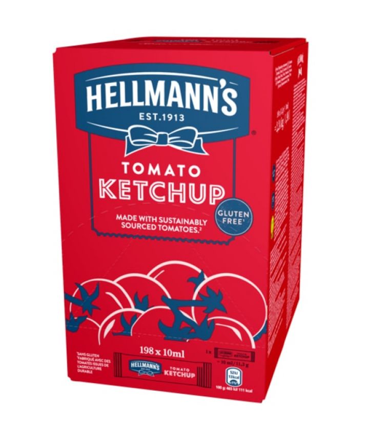 ΚΕΤΣΑΠ HELLMANN'S ΜΕΡΙΔΕΣ 198*10ml