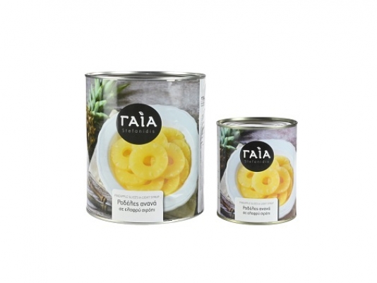PINEAPPLE RINGS GAIA 3,05Kg & 830g