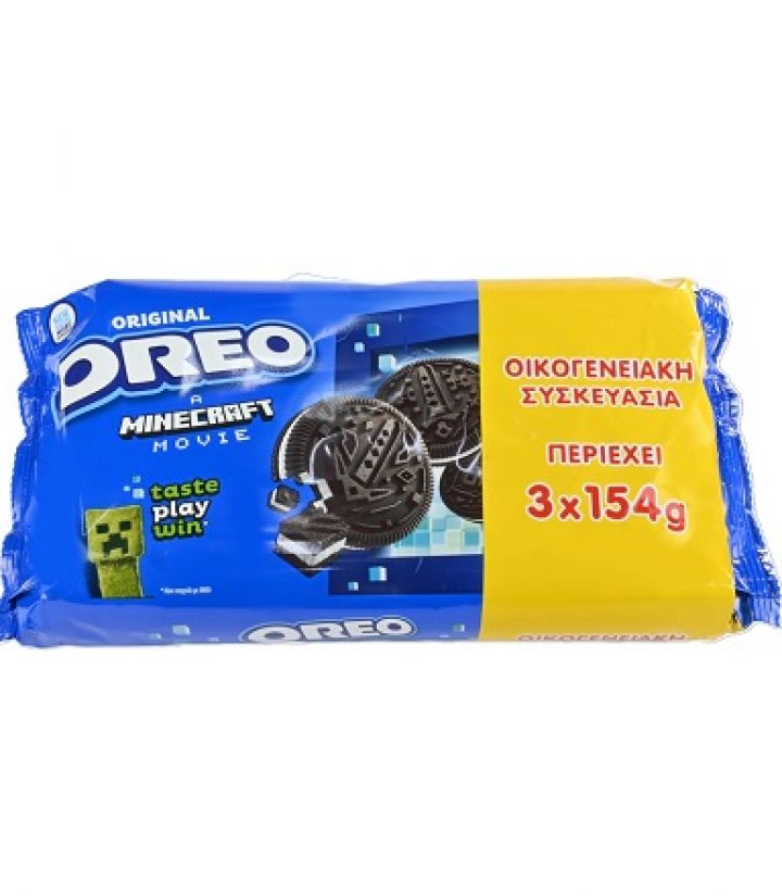 ΜΠΙΣΚΟΤΑ ΒΑΝΙΛΙΑ OREO 3x154g