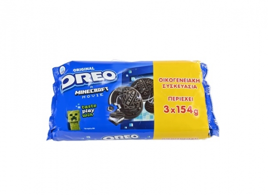 ΜΠΙΣΚΟΤΑ ΒΑΝΙΛΙΑ OREO 3x154g