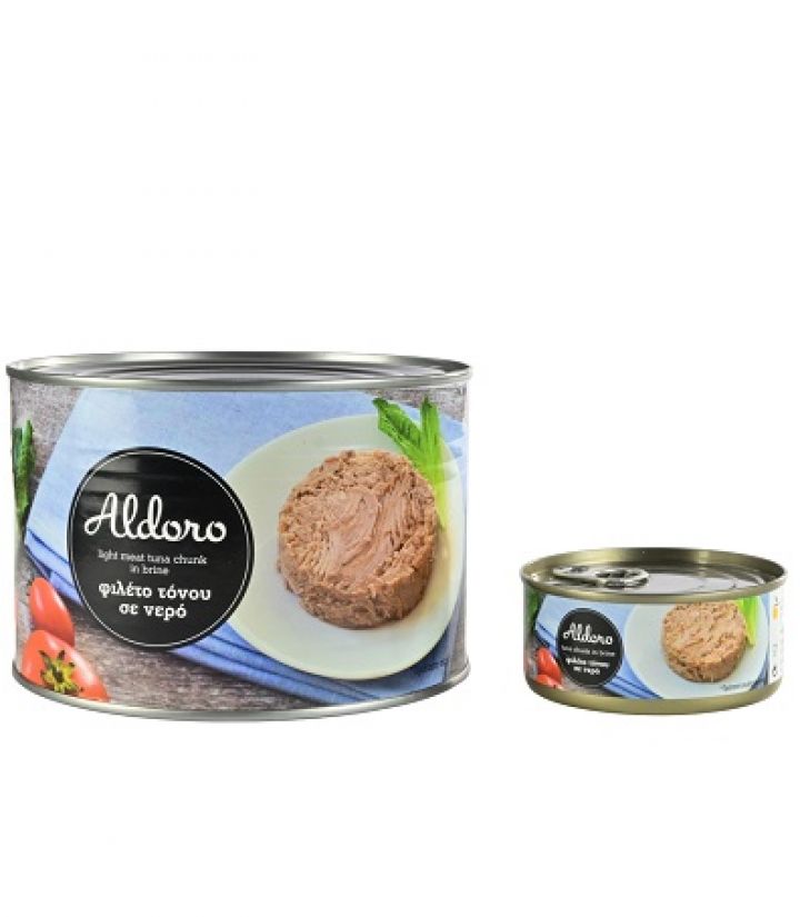 TUNA FILLET IN WATER ALDORO 1,7Kg & 160g