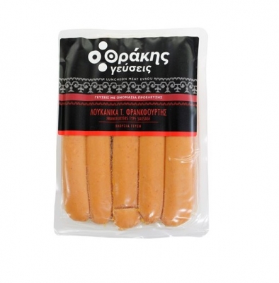 SAUSAGES FRANKFURT (22-17) THRACE 1Kg