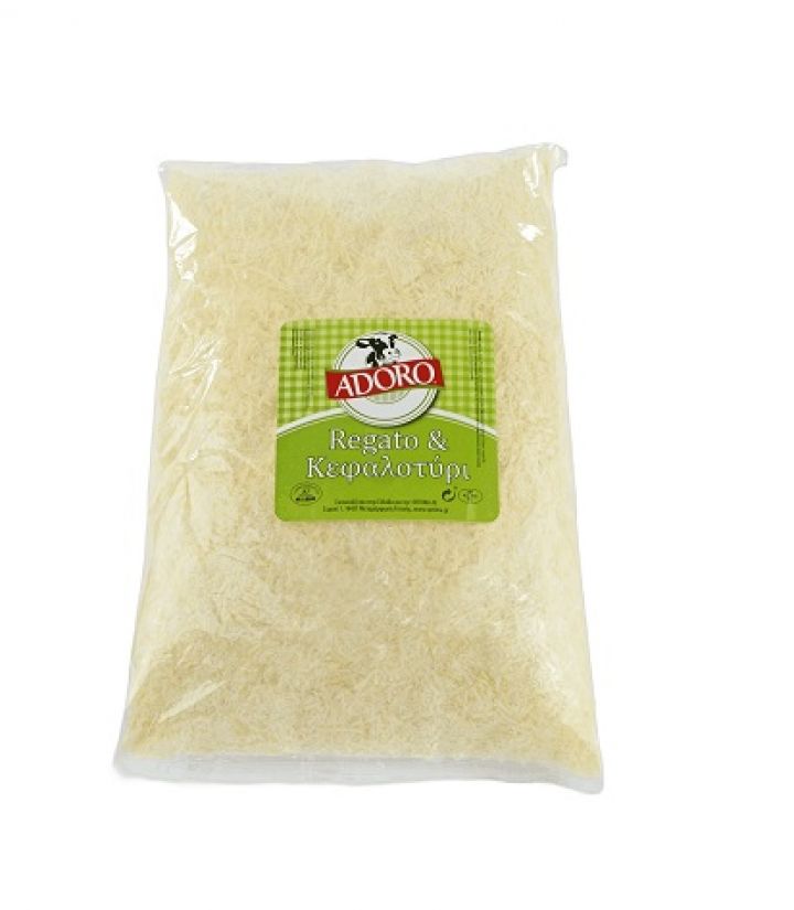 GRATED REGATO & KEFALOTYRI CHEESE ADORO 1Kg