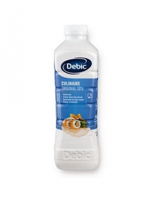 WHIPPING CREAM DEBIC CULINAIRE 20% FAT 1Lt
