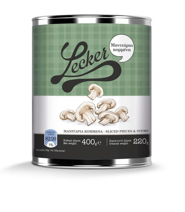 ΜΑΝΙΤΑΡΙΑ ΚΟΜΜΕΝΑ LECKER 400gr