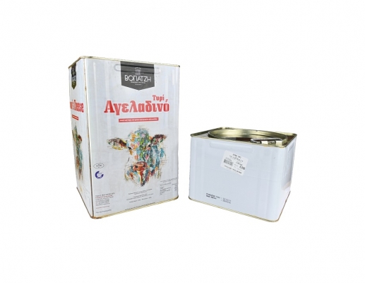 ΛΕΥΚΟ ΤΥΡΙ ΑΓΕΛΑΔΙΝΟ ΛΑΓΚΑΔΑ ΒΟΓΙΑΤΖΗΣ 15Kg & 7,5Kg