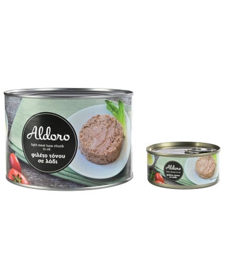 TUNA FILLET IN OIL ALDORO 1,7Kg & 160g
