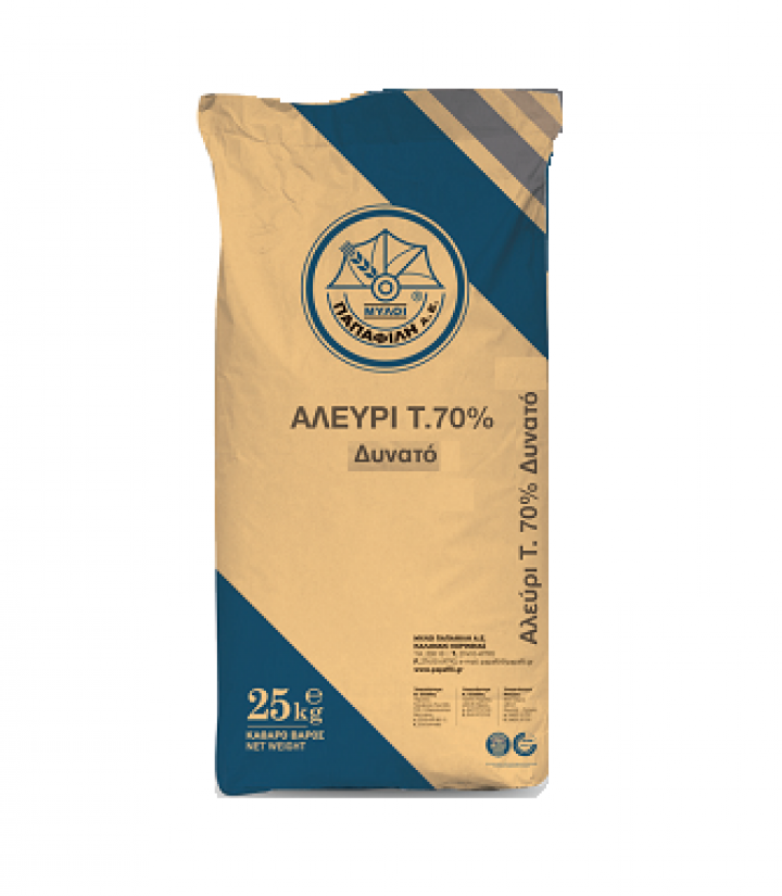 ΑΛΕΥΡΙ Τ.70% ΔΥΝΑΤΟ Μ.ΠΑΠΑΦΙΛΗ 25Kg