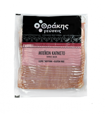 ΜΠΕΙΚΟΝ ΚΑΠΝΙΣΤΟ ΣΕ ΦΕΤΕΣ ΘΡΑΚΗΣ ΓΕΥΣΕΙΣ 1Kg