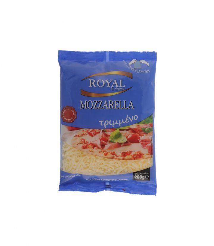 MOZZARELA ΤΡΙΜΜΕΝΗ ROYAL 1Kg