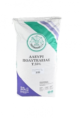 ΑΛΕΥΡΙ Τ.55% ΠΟΛΥΤΕΛΕΙΑΣ ΠΑΠΑΦΙΛΗ 25Kg