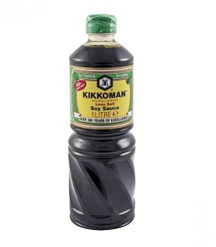 SOY SAUCE LITE KIKKOMAN 1Lt