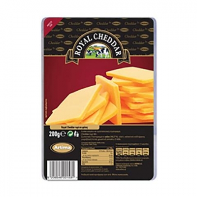 CHEDDAR ROYAL SLICES 500gr