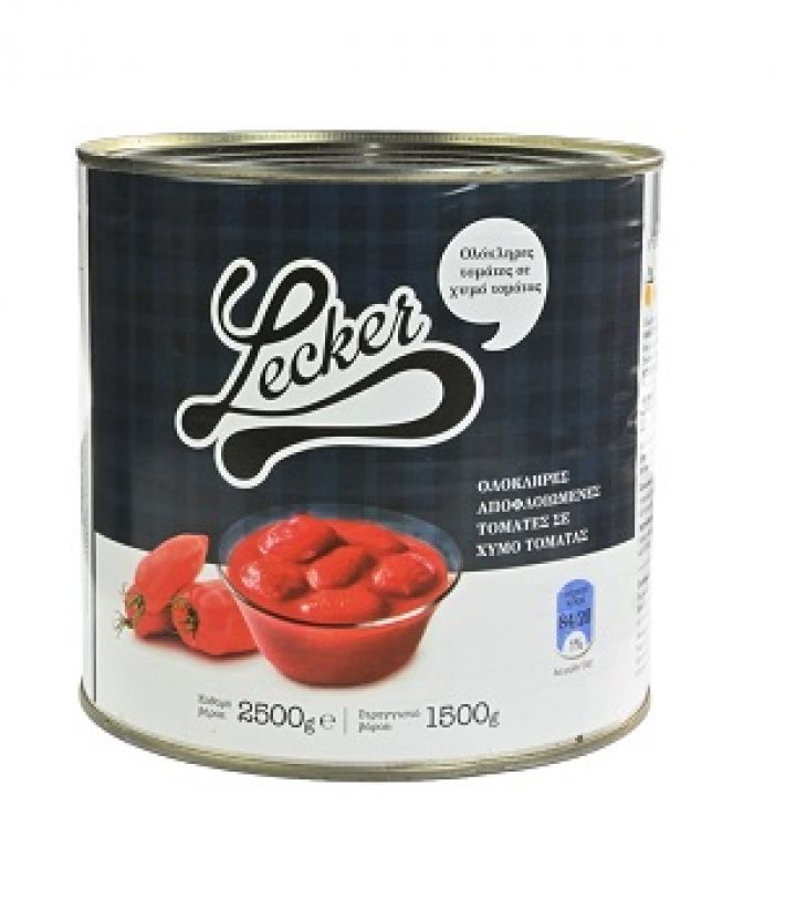 WHOLE TOMATOES LECKER 2,5Kg