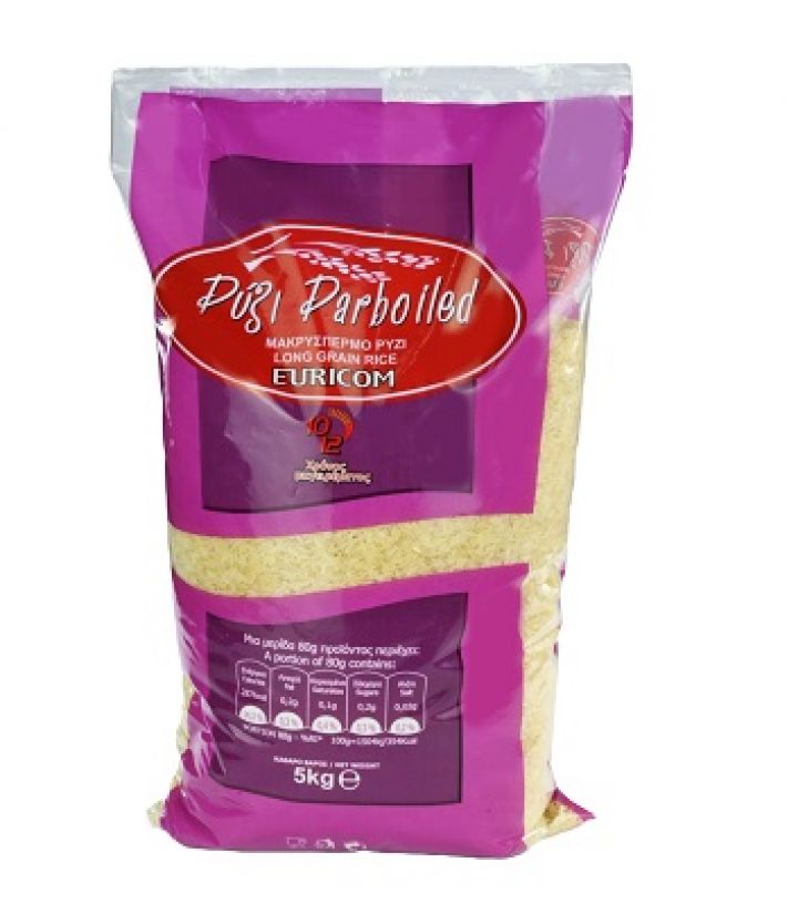 ΡΥΖΙ PARBOILED EURICOM 5Kg
